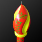 Golden Dawn Fire Wand - Deluxe Carved