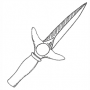Golden Dawn Unpainted Air Dagger