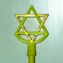 Hexagram Wand Head