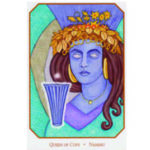 Queen of Cups: From the Babylonian Tarot by Sandra Tabatha Cicero