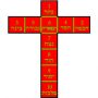 Golden Dawn Cross of 10 Squares