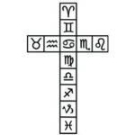 Golden Dawn Cross of 12 Squares