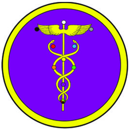 Golden Dawn Caduceus Badge