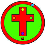 Golden Dawn Hegemon's Cross Admission Badge